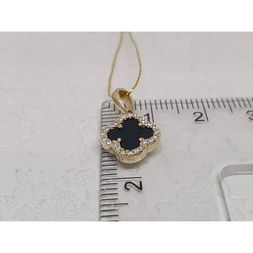 Золота підвіска Платон Конюшина з агатом. 2П162/67Б - фото 3