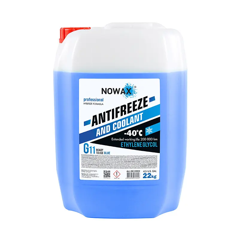 Антифриз Nowax Antifreezee G11 Blue готовый раствор 22 кг (NX22002) - фото 2