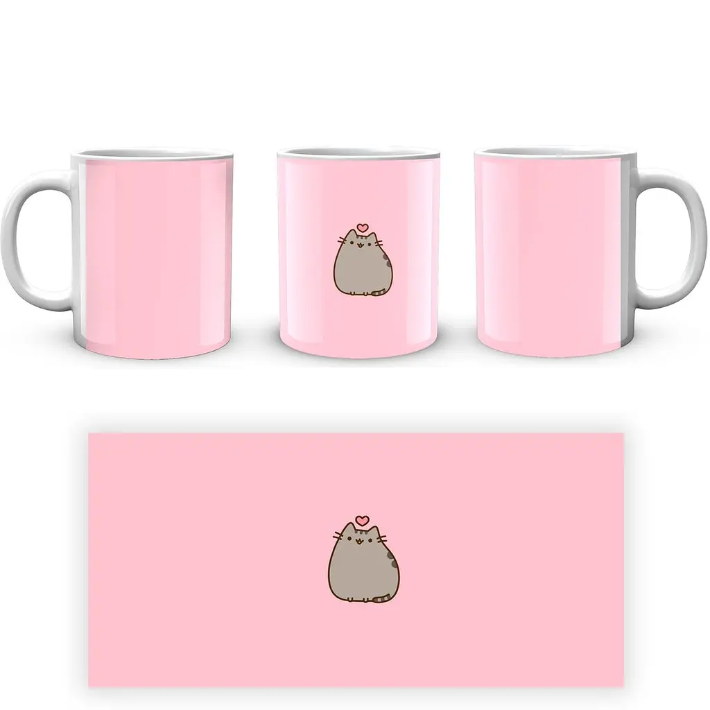 Кухоль GeekLand Pusheen Пушин PC 02.13 330 мл білий - фото 4
