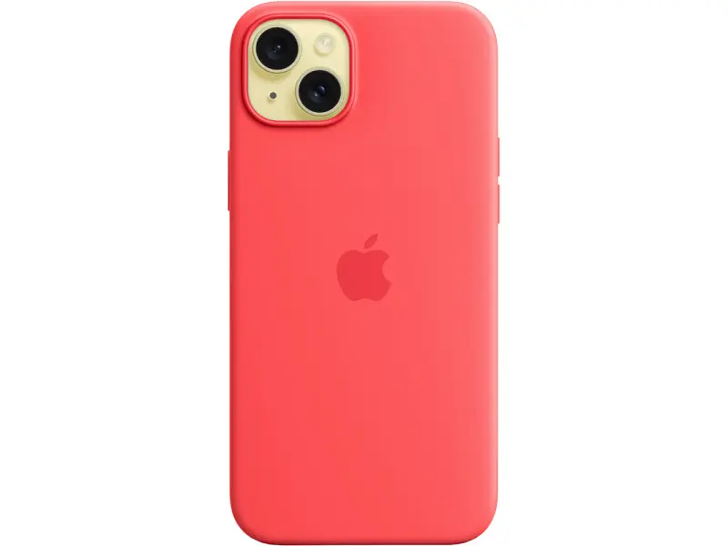 Чохол для смартфона Apple iPhone 15 Plus Silicone Case with MagSafe - Guava (MT163) - фото 4