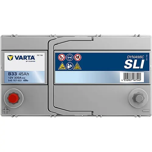 Акумулятор Varta Dynamic SLI 12В 45Аг 330А (EN) L+ (545157033) - фото 4