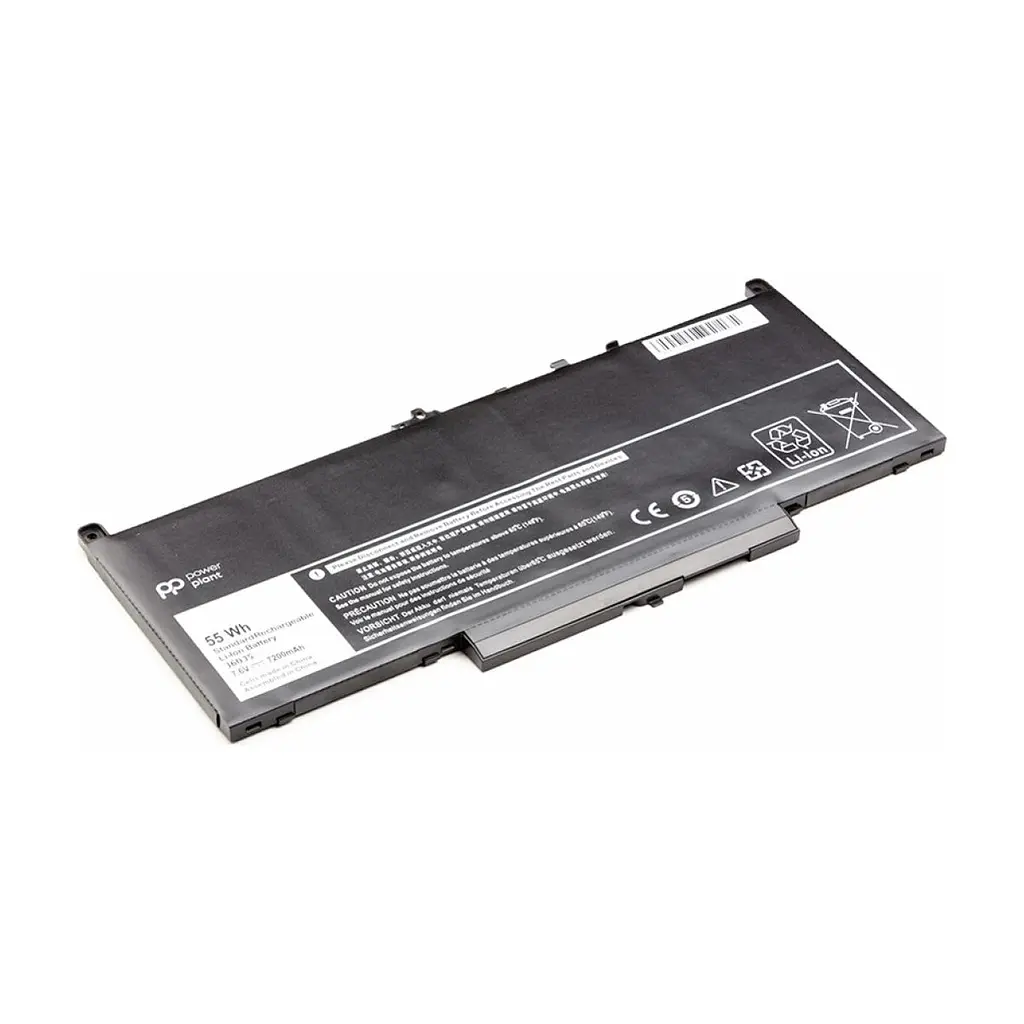 Акумулятор до ноутбука DELL Latitude E7270 (J60J5) 7.6V 7200mAh PowerPlant (NB441143) - фото 2