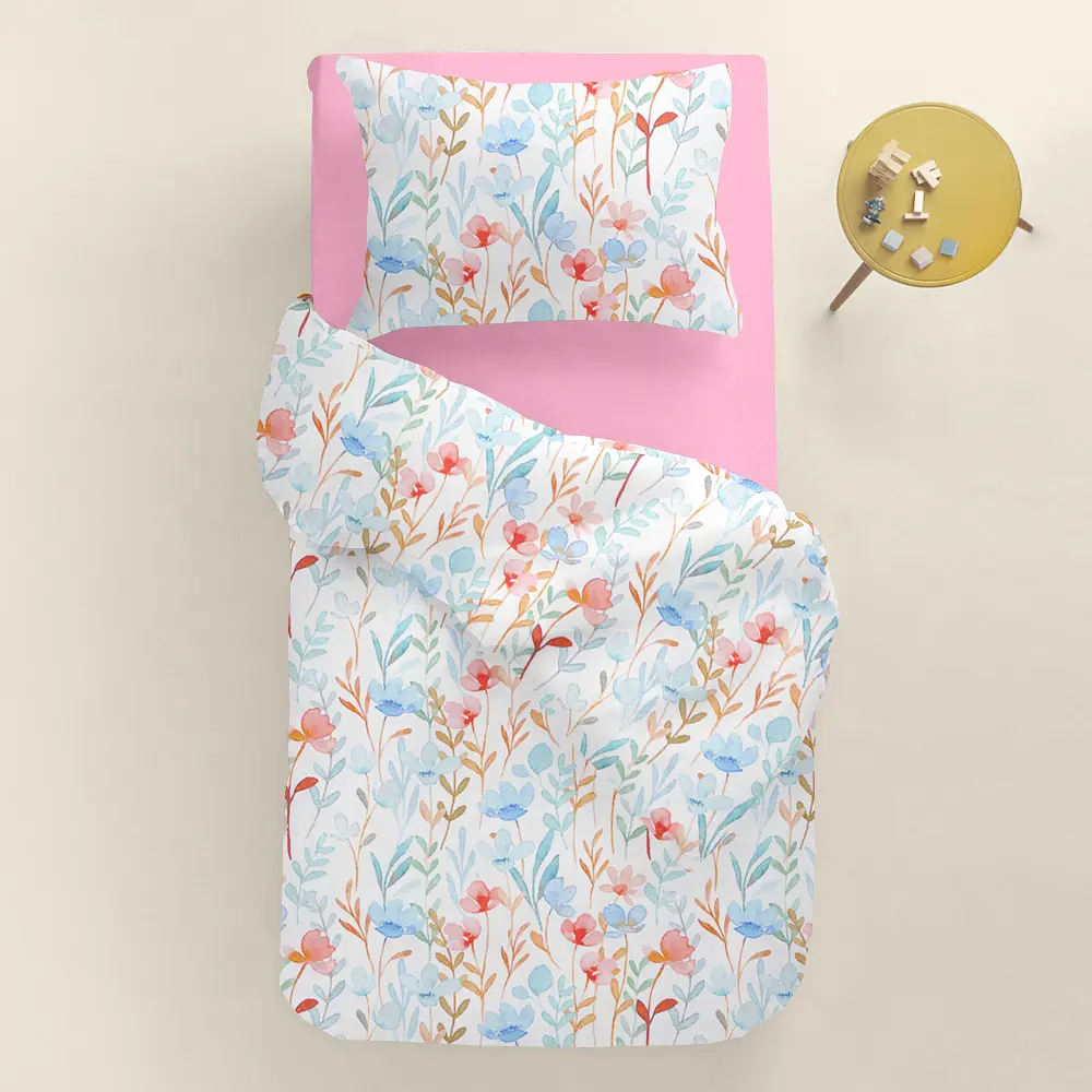 Підковдра полуторна 160х220 AQUARELLE FLOWERS CS2 COSAS (4822052372982) - фото 2
