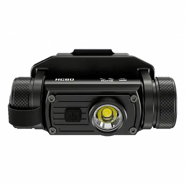 Налобний тактичний ліхтар Nitecore HC60M 1000лм для кріплення на шолом - фото 2