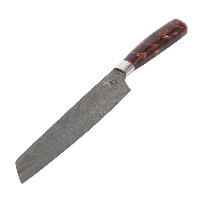 Ніж кухонний накірі MasterPro Tetsu коричневий 20 см (BGMP-4127-BR) - фото 9