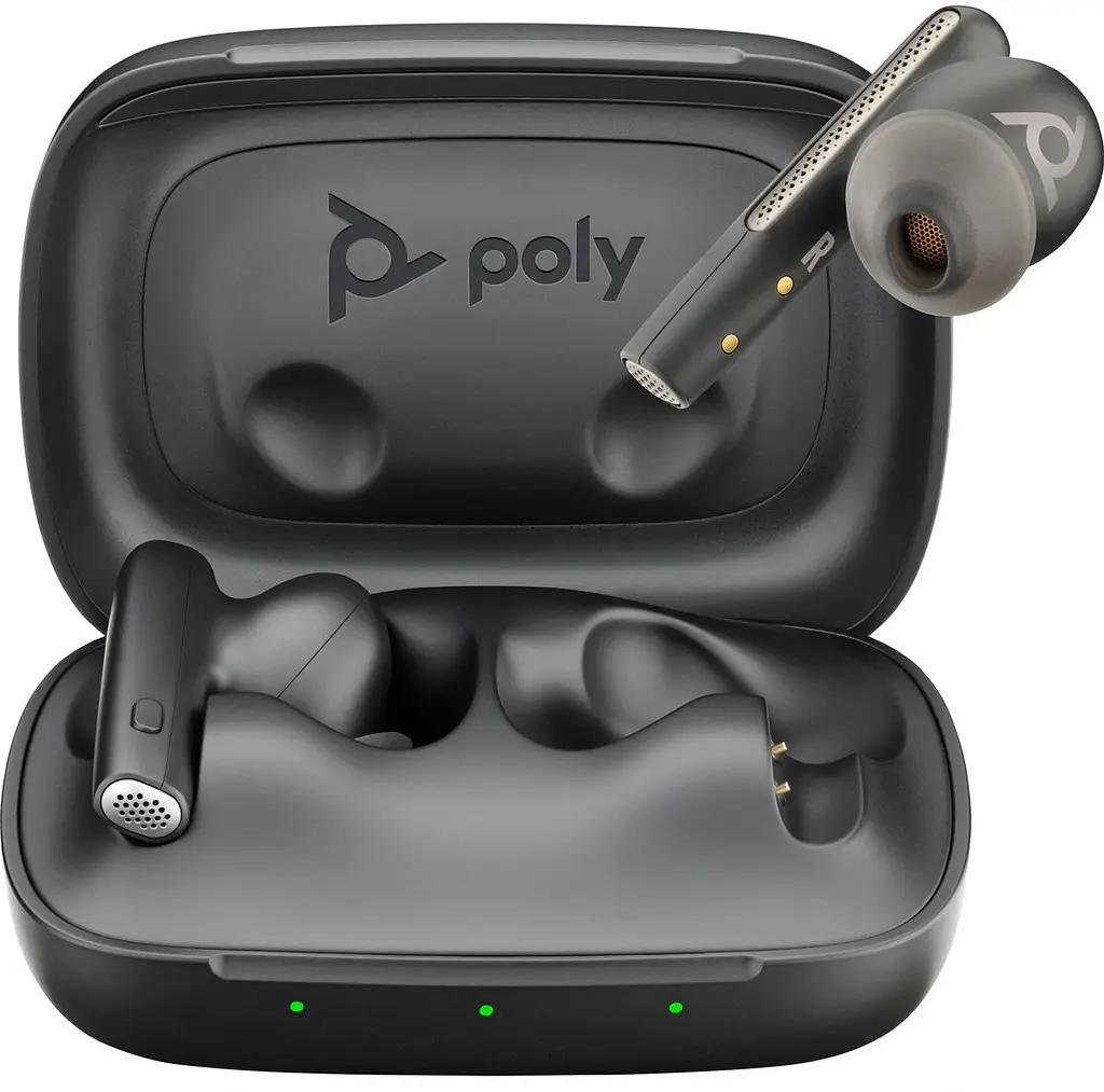 Навушники TWS Poly Voyager Free 60 Earbuds + BT700C + BCHC Black (7Y8H4AA) - фото 3