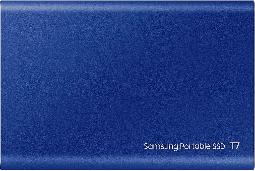 Зовнішній SSD накопичувач Samsung T7 1 TB Indigo Blue (MU-PC1T0H/WW) [84789] - фото 4