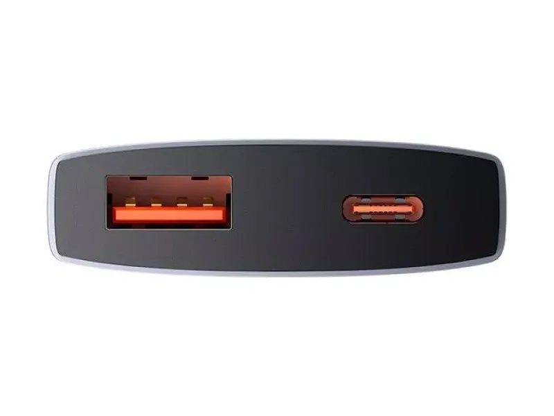 Мережевий зарядний пристрій BASEUS GaN5 Pro Ultra-Slim 65 W + кабель Type-C/Type-C 1 м Gray (CCGP150113) - фото 5