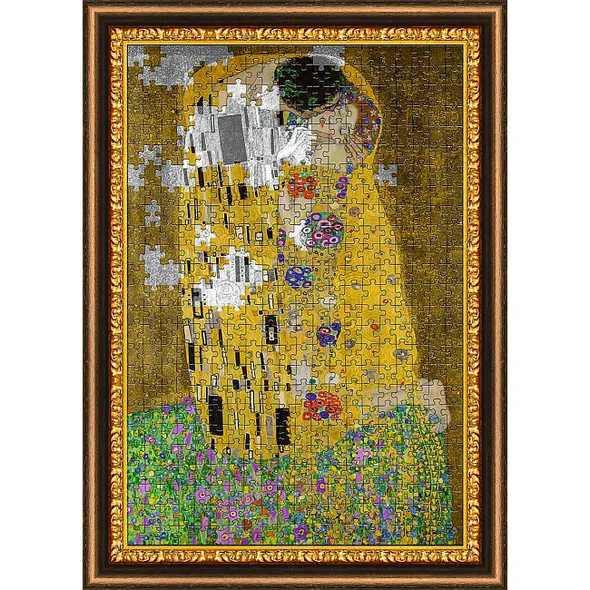 Пазл "Густав Клімт. Поцілунок" 500 елементів 37542 Trefl Art, на аркуші (5900511375428) - фото 2