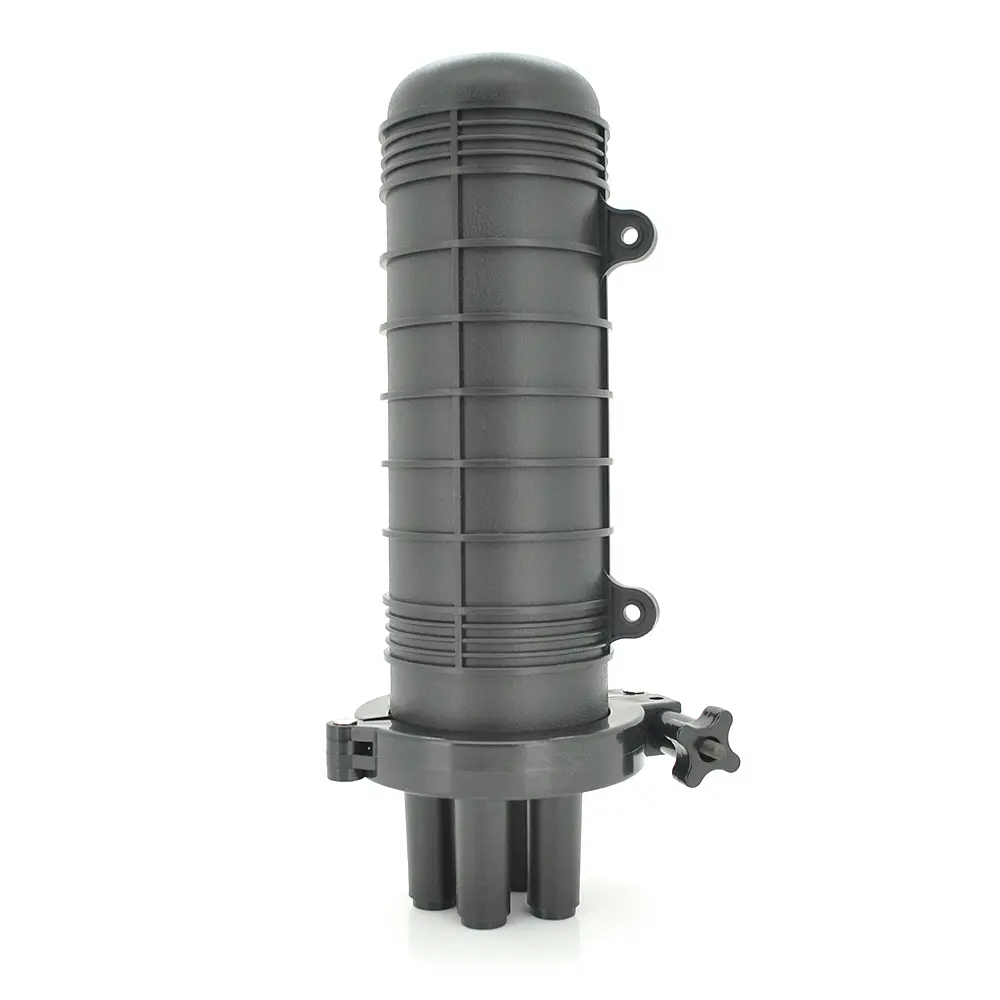Муфта оптична Merlion ML-OP-F105H-24C, герметична, 4 введення, до 2-х касет, до 24 зварок, матеріал PP - фото 2