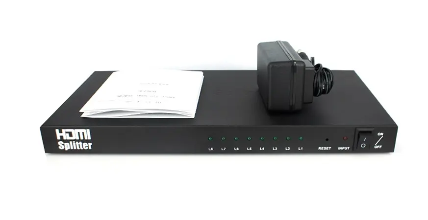 Відеорозгалужувач 8 x HDMI Splitter 1 to 8v1.4 3D - фото 2