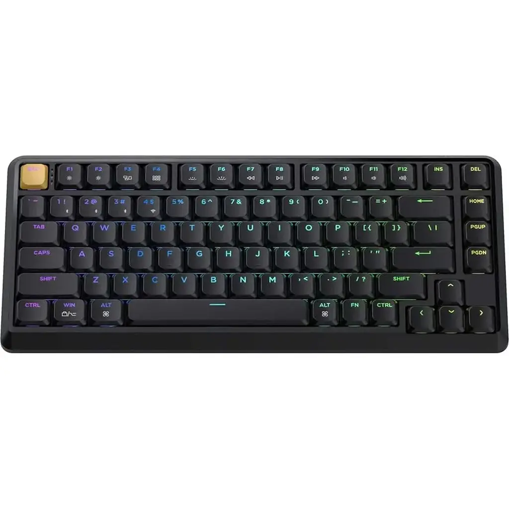 Клавіатура Keychron J1 82 Key K Pro Brown Switch RGB Black (J1-H3-UA) [159744] - фото 3