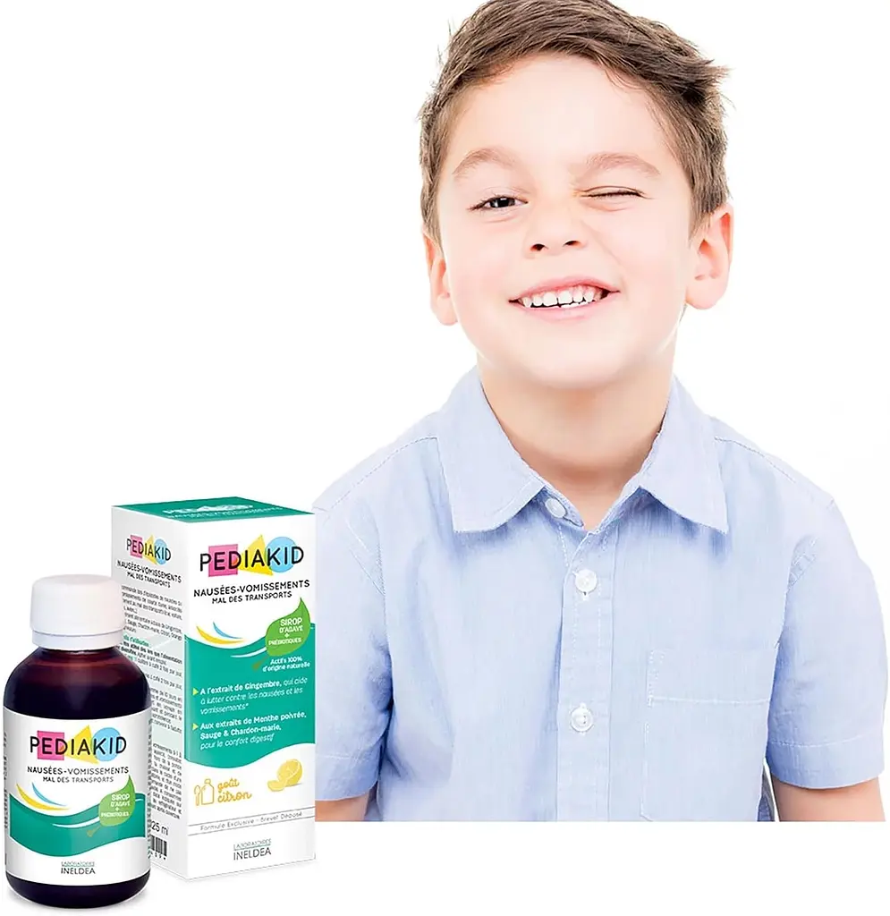 Сироп від закачування в транспорті Pediakid Nausees-Vomissements Mal Des Transports 125 мл - фото 3