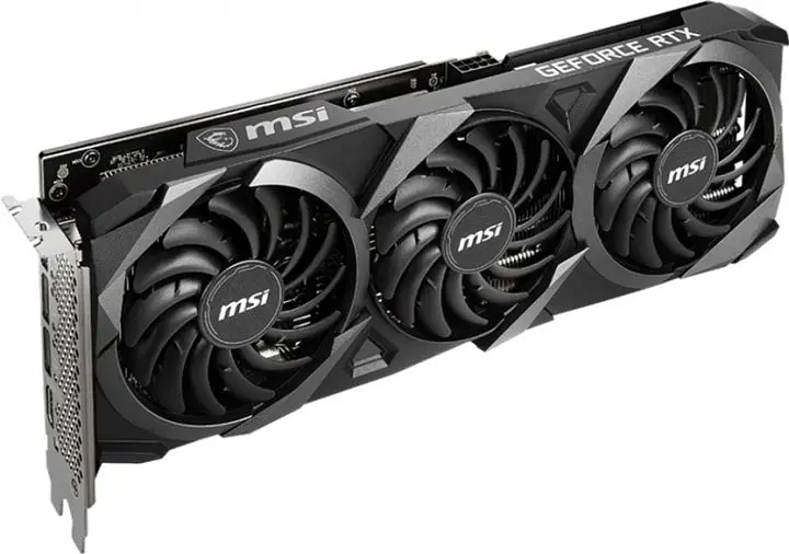 Відеокарта MSI RTX 3060 12Gb Ventus 3X OC (RTX 3060 VENTUS 3X 12G OC NO LHR) (GDDR6, 192 bit, PCI-E v4.0 x16) Б/в - фото 3