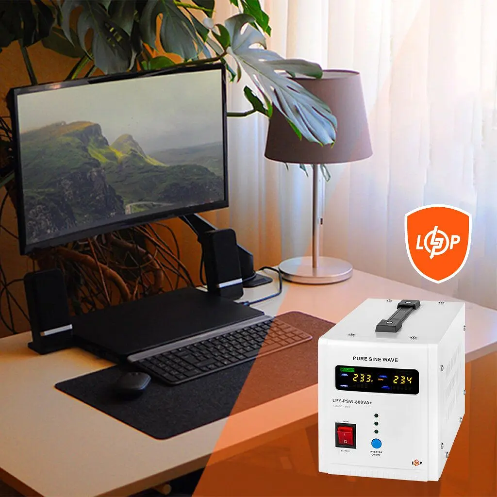ДБЖ LogicPower LPY-PSW-500VA+ (4152) - фото 5