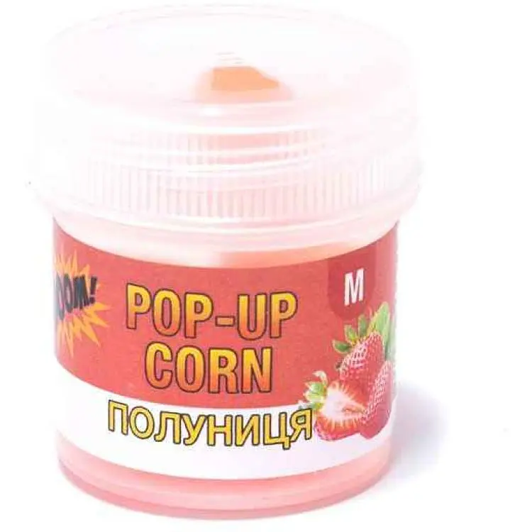 Плаваюча силіконова кукурудза BOOM M Полуниця