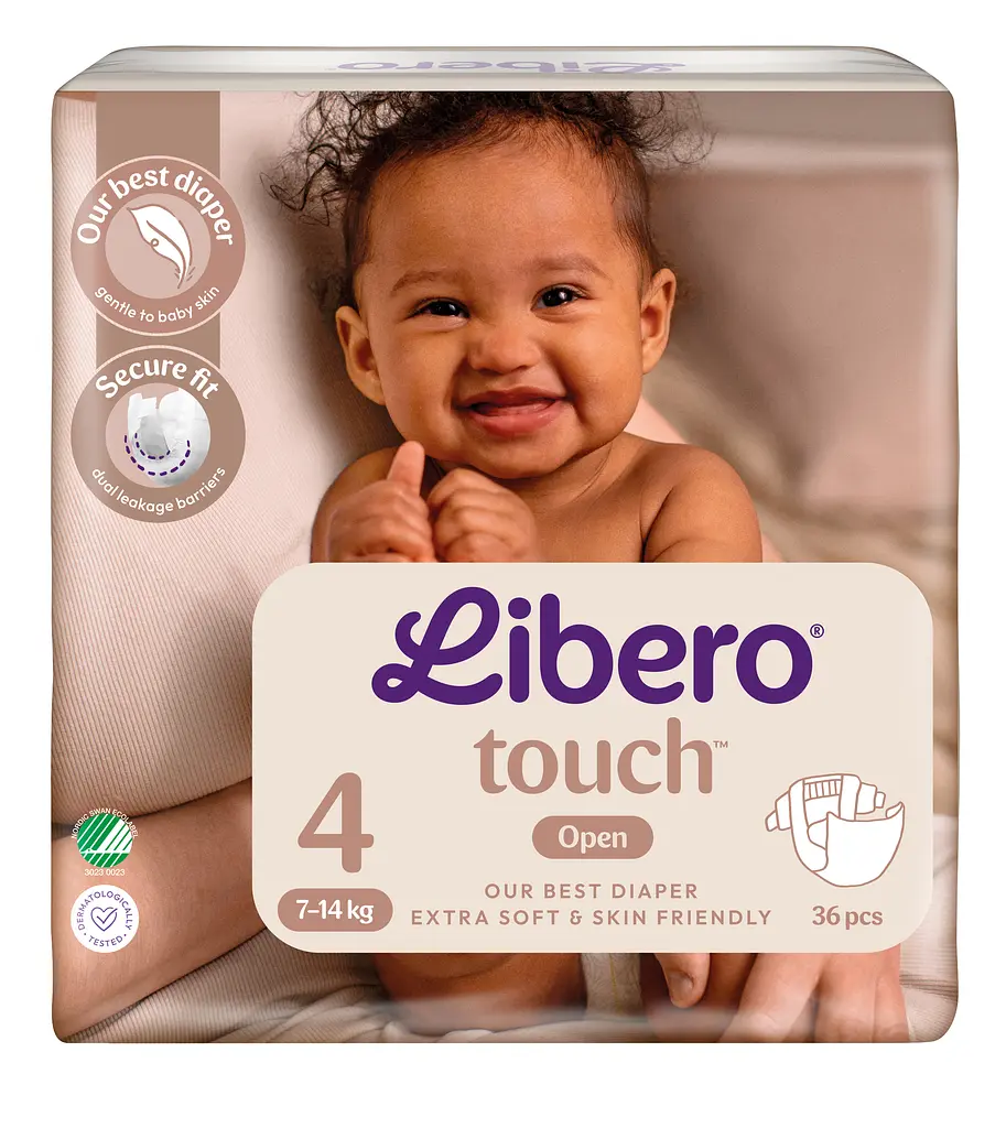 Підгузки Libero Touch 4 (7-14 кг) 36 шт. - фото 2