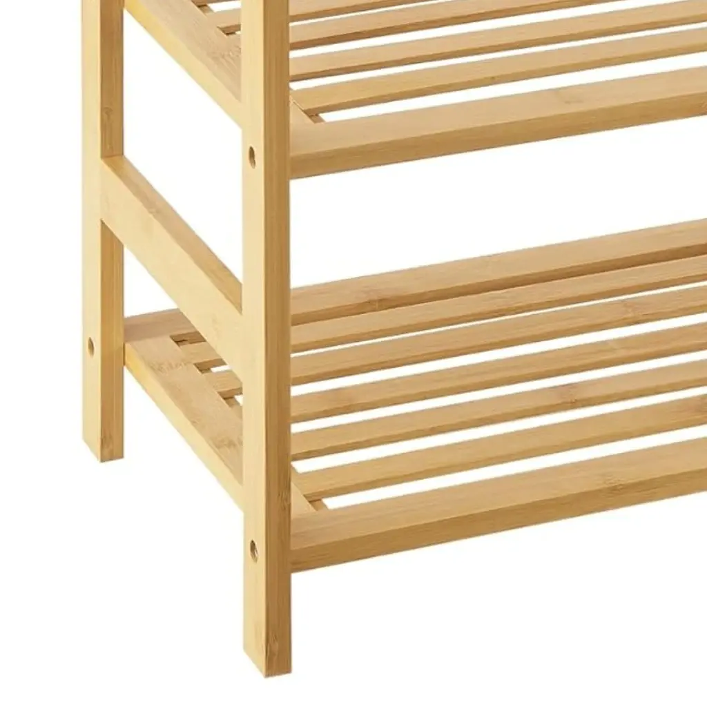 Бамбукова полиця для взуття Chomik Avenue з підставкою для парасольок - фото 6