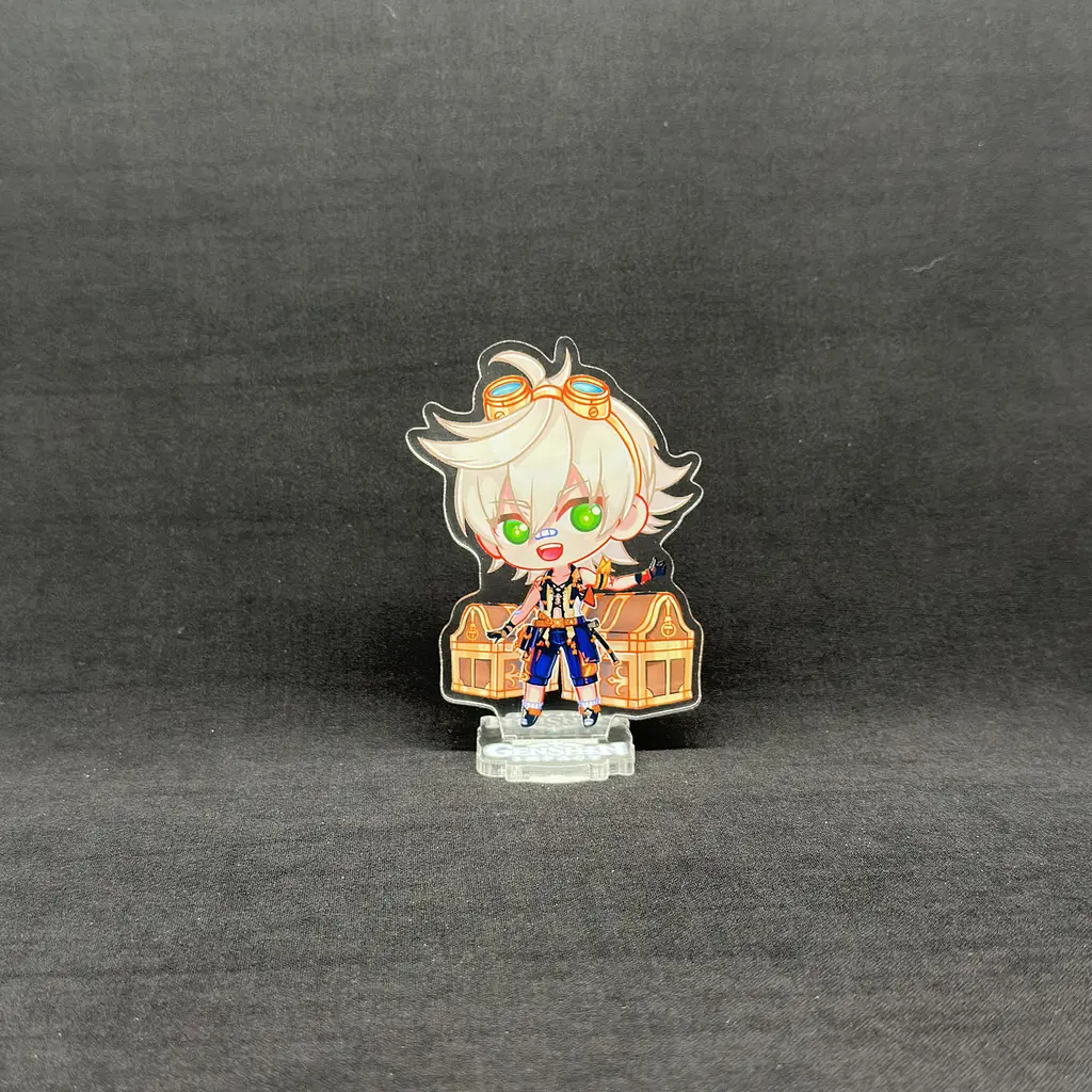 Акрилова колекційна фігурка Геншин Імпакт - Genshin Impact Chibi Беннет 10 см