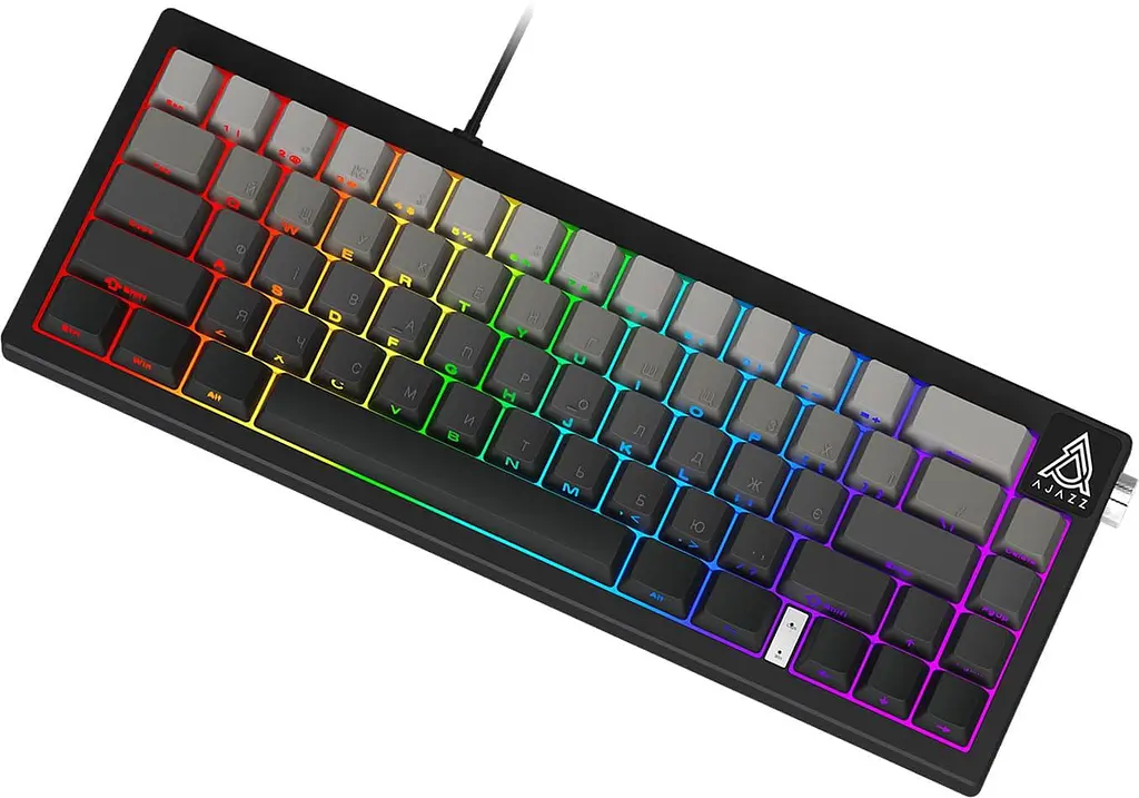 Клавиатура Ajazz AK650 Day Dream switches Gradient Black Gray (AK650-DD-BG) - фото 3
