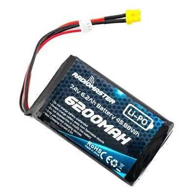 Акумуляторний блок RadioMaster 6200 mAh 2S Lipo Transmitter Battery (HP0157.BATT-6200-2S) - фото 2