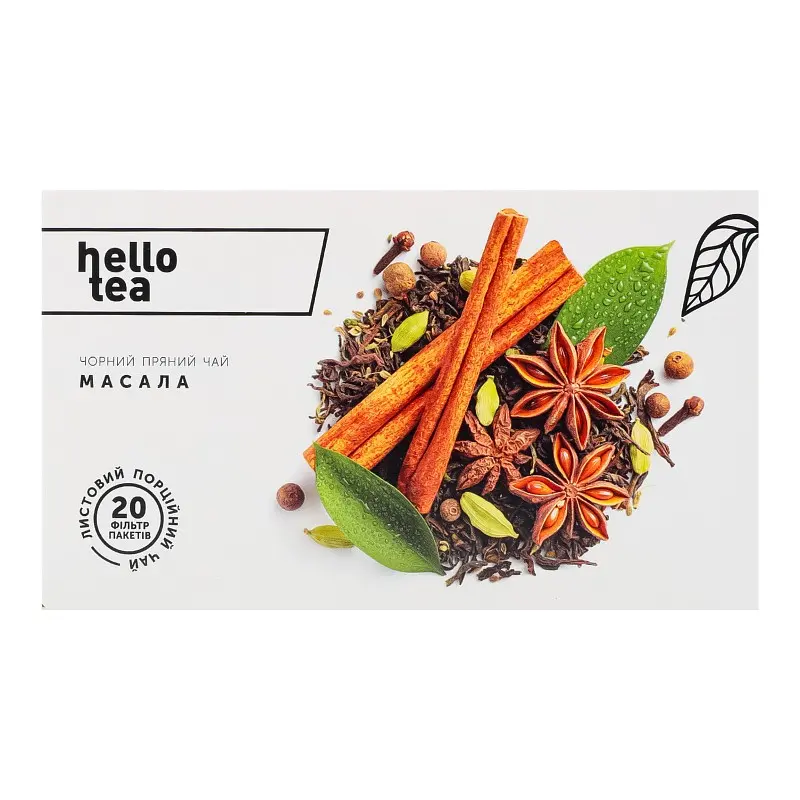Чай Hello Tea Масала 20 пак 54 г - фото 2