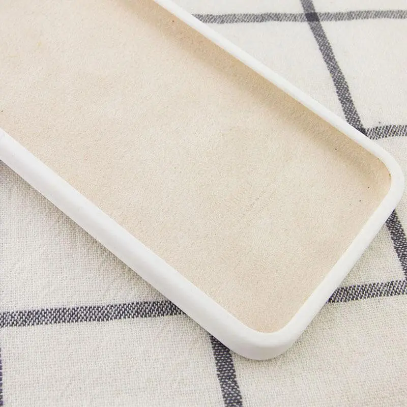 Чохол Silk Square Full Camera Protective (AA) NO LOGO для Apple iPhone XR (6.1") Білий / White - фото 3