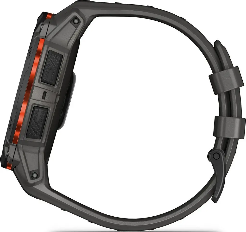 Смарт-годинник Garmin Instinct 3 50mm Solar Black with Charcoal Band (010-02935-00/40) - фото 2