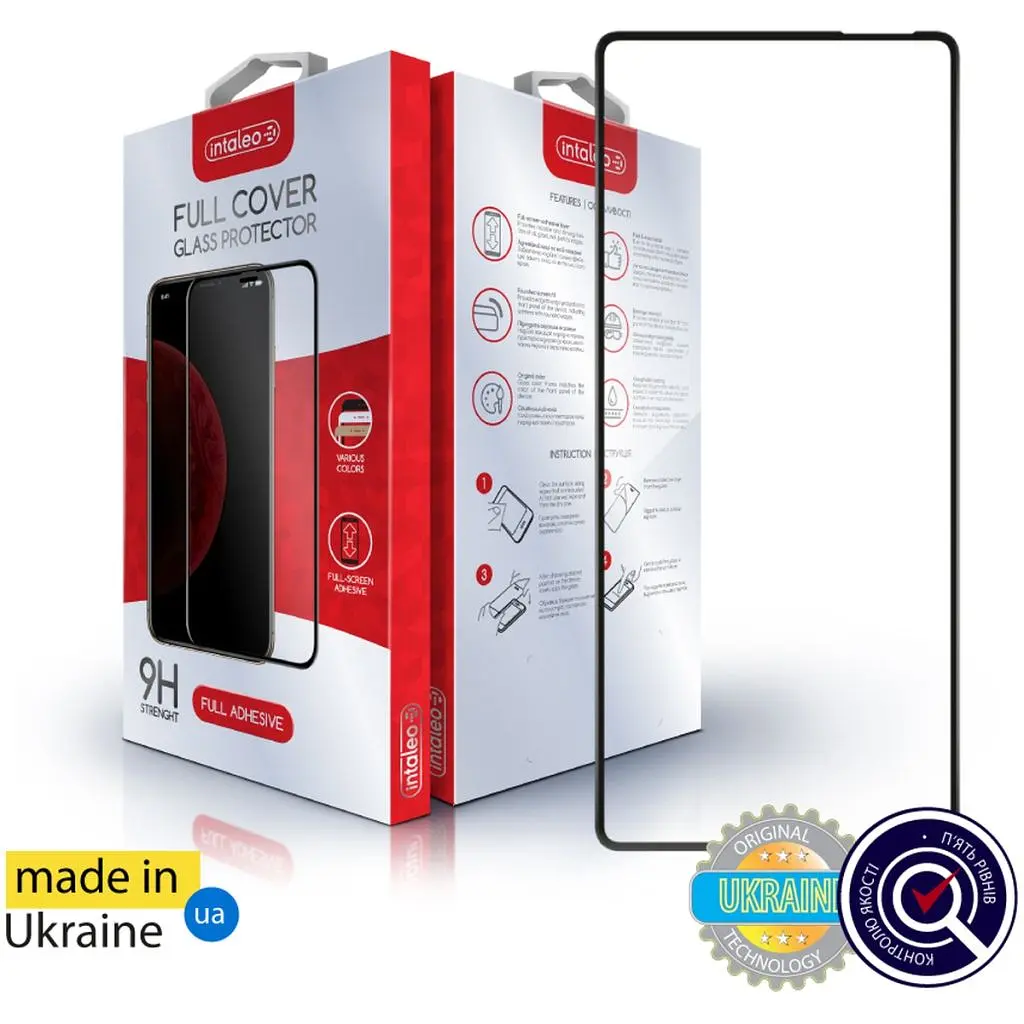 Скло захисне Intaleo Full Glue Infinix Note 40 4G Black (1283126594915)
