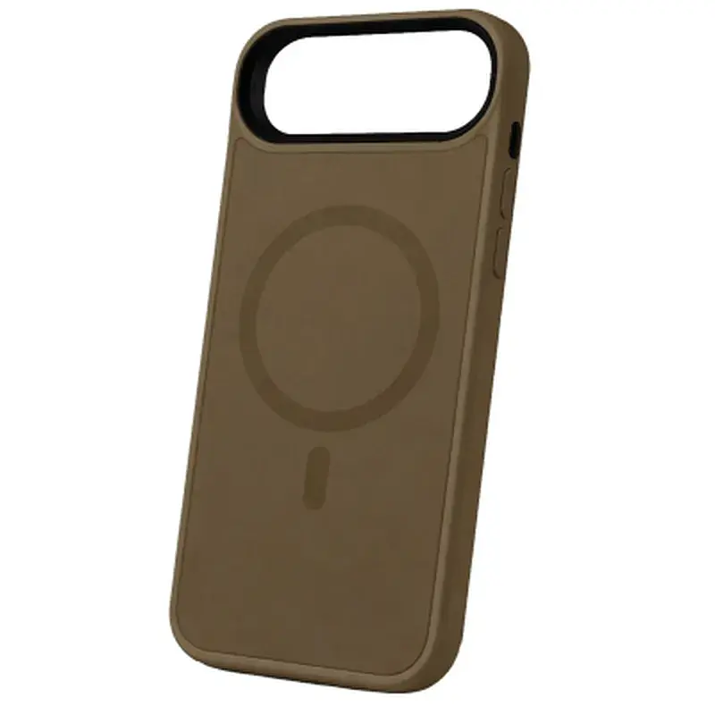 Чохол до мобільного телефона BeCover FIBRA ArcLine MagSafe Apple iPhone 17 Air Brown (715376) - фото 4