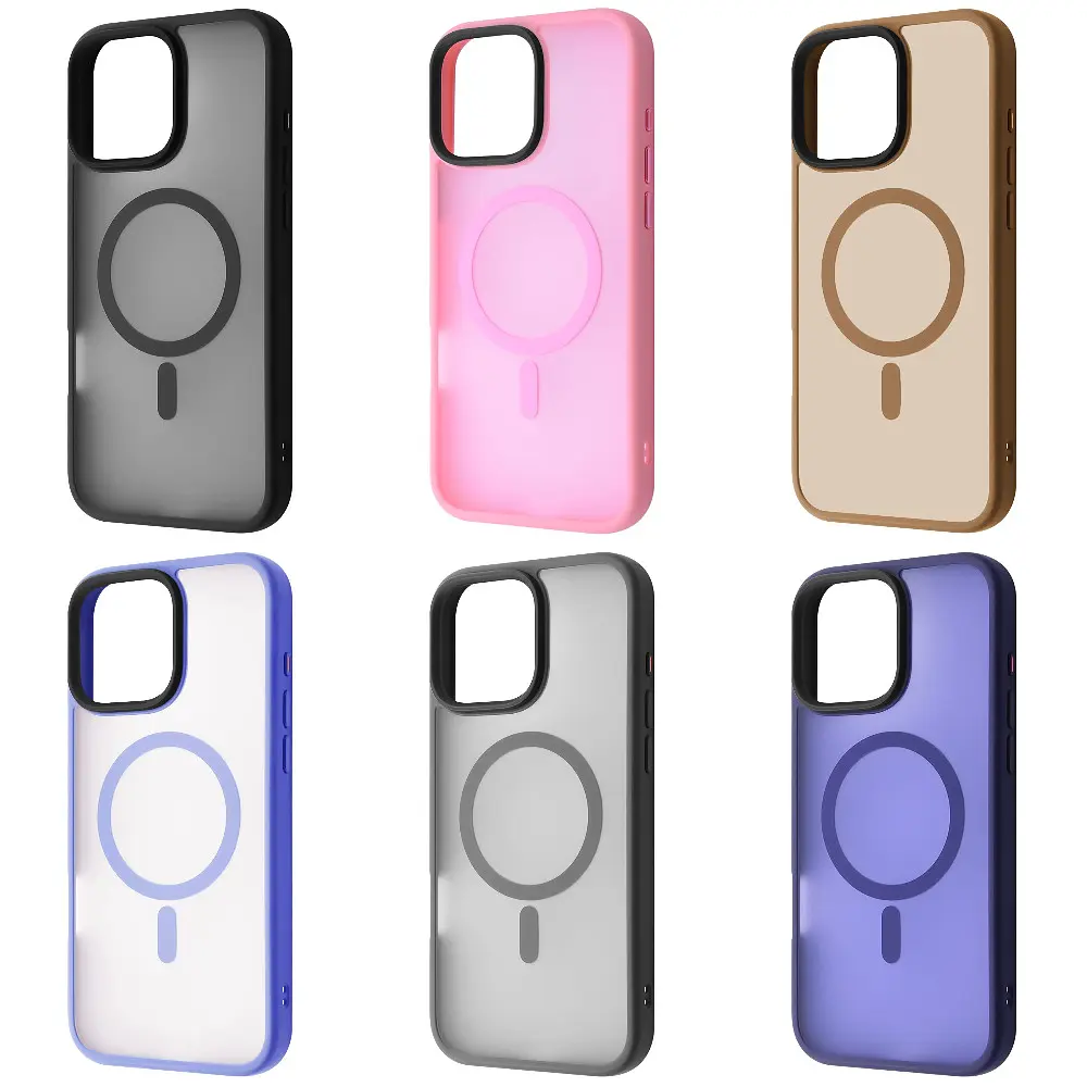 Чохол WAVE Matte Insane Case with Magnetic Ring iPhone 16 Pro Max в асортименті