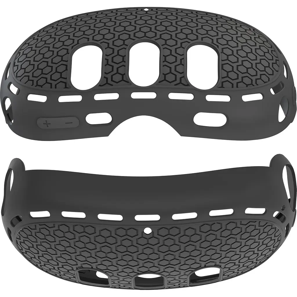 Чохол для VR-окулярів GINWDAY Silicone VR Shell Protective для Meta Quest 3 Black [139302] - фото 2