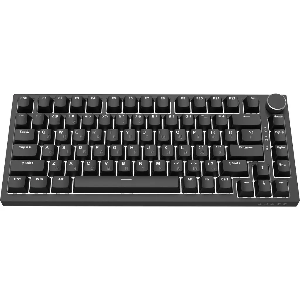 Клавіатура Ajazz AK820 Red Switch Black (AK820-R-B) [163665] - фото 3