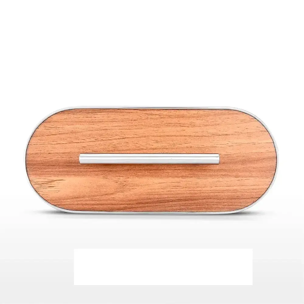 Набір для спецій 16 ємностей Stainless steel and wood / Карусель для спецій / Органайзер для зберігання спецій - фото 7