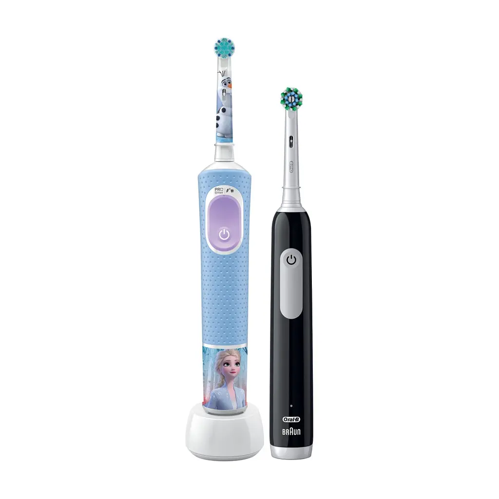 Электрическая зубная щетка Oral-B Pro Series 1 + Oral-B Pro Kids «Крижане серце» (8006540784372)