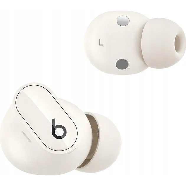 Навушники бездротові Beats by Dr. Dre Studio Buds Plus (MQLJ3) бежеві (Ivory) - фото 5