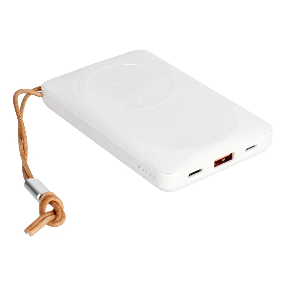Зовнішній акумулятор VEGER 10000 mAh with wireless charging compatible with MagSafe PD QC3.0 2A 20W MagOn (VP1151 / W1151) white (VG-VP1151/W1151) - фото 10