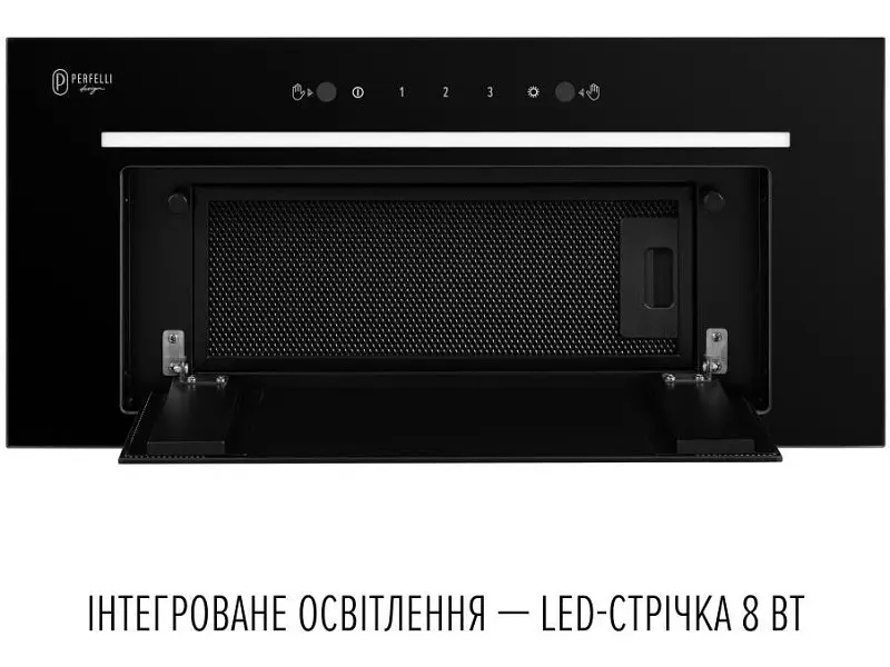 Витяжка вбудована Perfelli DESIGN FILINI 6 NERO - фото 7