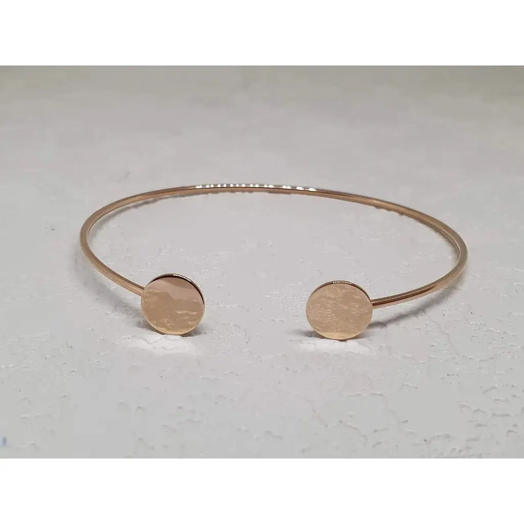 Жорсткий Золотий браслет Tango. 820213 - фото 3