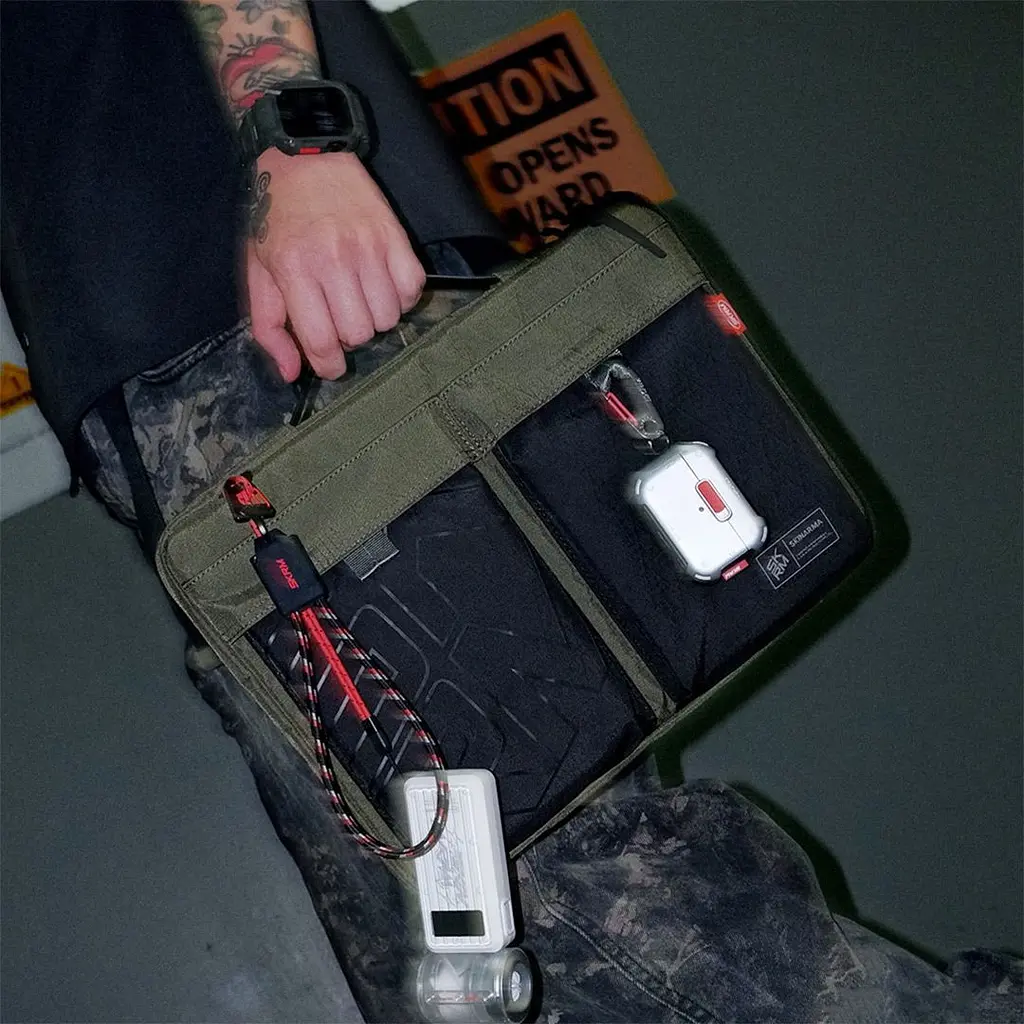 Сумка для ноутбука Skinarma Jager 14" оливкова (SK-LAPTOP14-JAGER-GRN) [175206] - фото 6