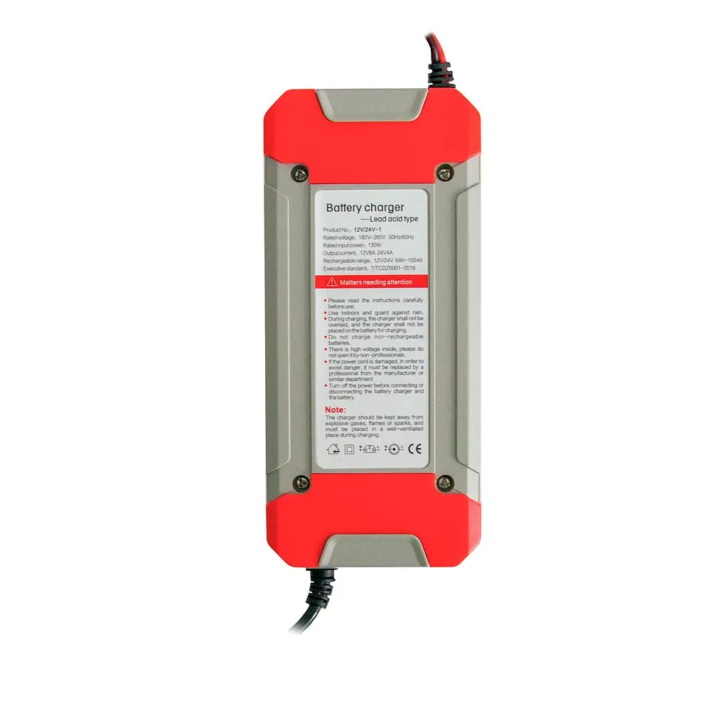 Зарядний пристрій для автомобільних акумуляторів BATTERY CHARGER 8A 12-24V - фото 5