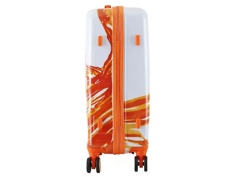 Валіза Semi Line 24 M White/Orange Print (T5655-2) - фото 4