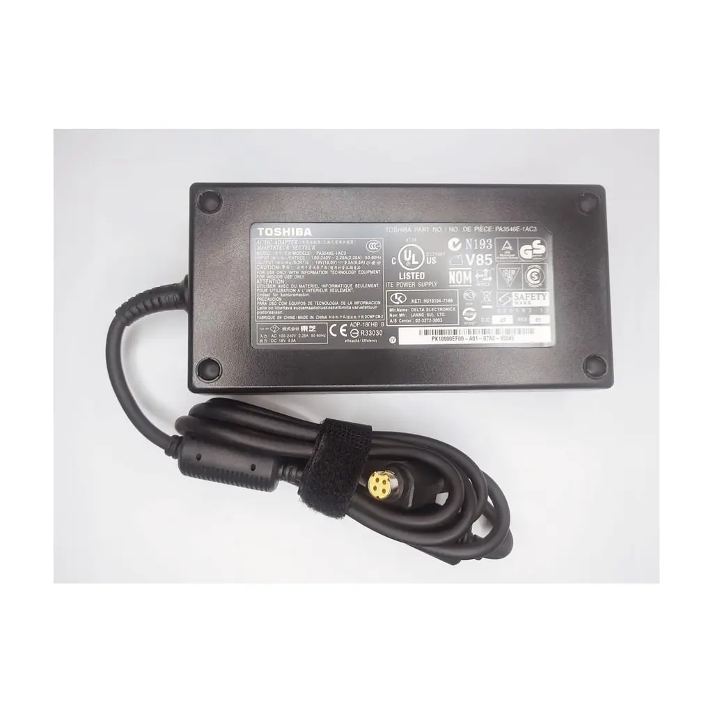 Блок живлення до ноутбуку Toshiba 180W 19V 9.5A разъем round 4-holes (PA3546E-1AC3) - фото 2