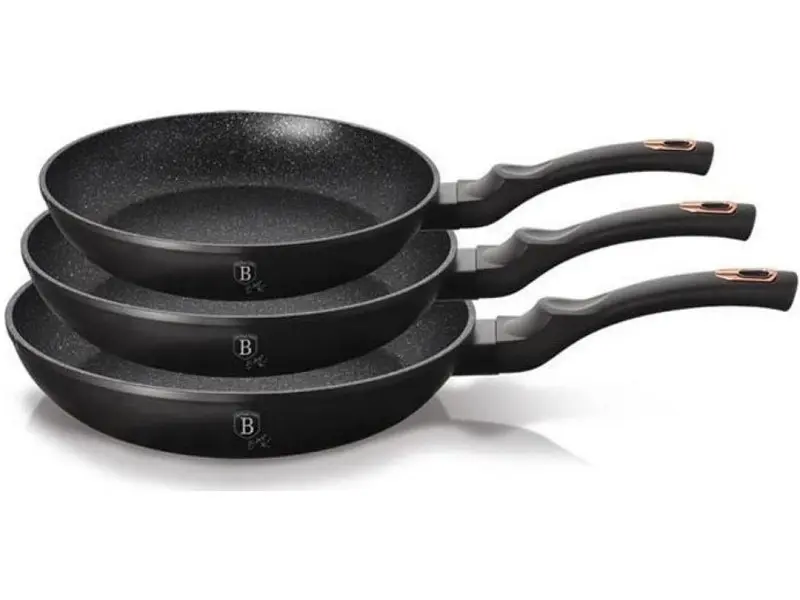 Набір сковорідок Berlinger Haus Black Rose Collection (BH-6158)