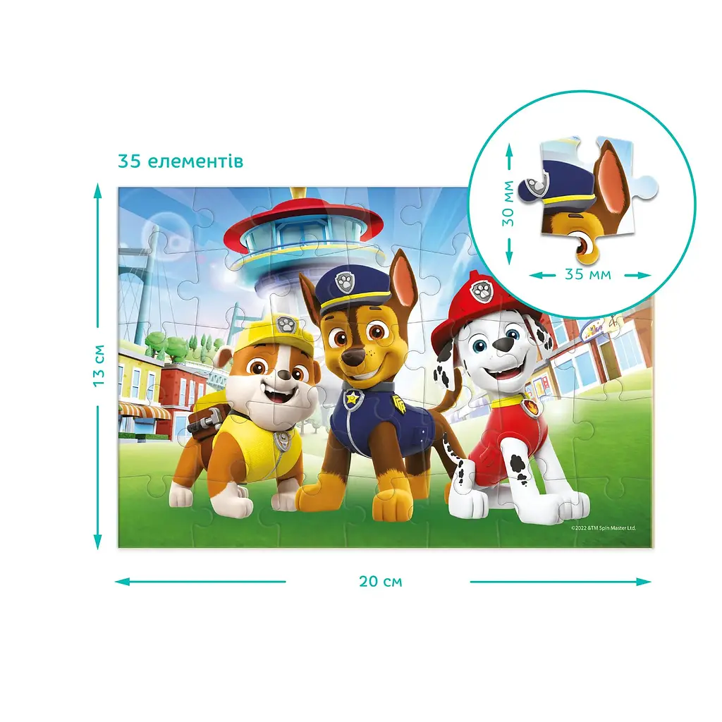Пазл-міні DoDo Paw Patrol, 35 елементів (200149) - фото 4