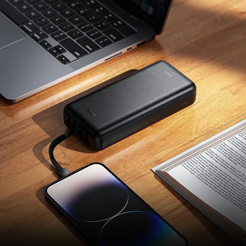 Зовнішній акумулятор Hoco J163A 20000mAh 22.5W Black [156651] - фото 5