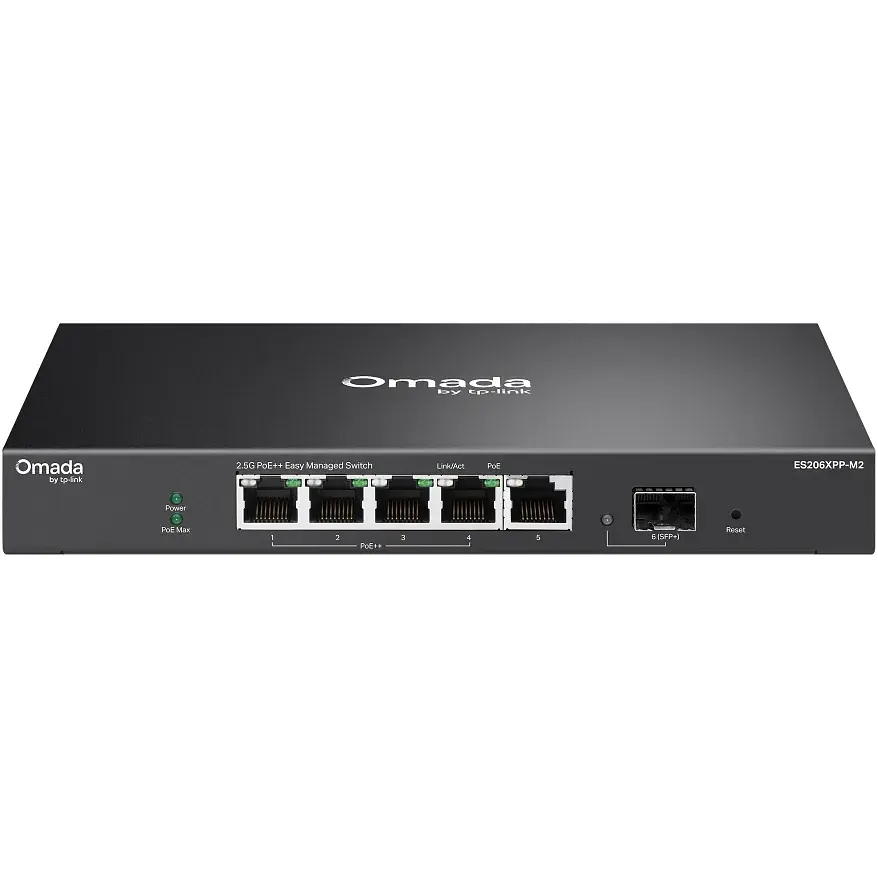 Комутатор TP-Link Omada ES206XPP-M2 - фото 5