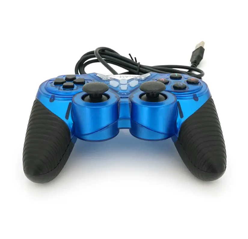 Геймпад джойстик Microkingdom 8600 DoubleShock USB Blue