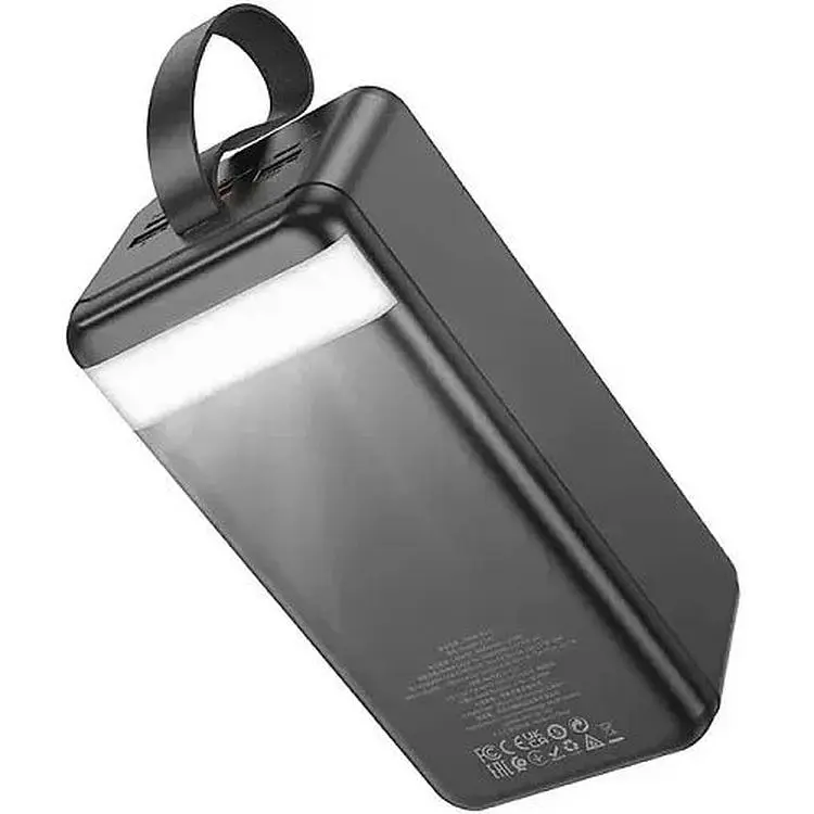 Портативна батарея Hoco J123C Element 22.5W+PD20W 60000 mAh Black - фото 5