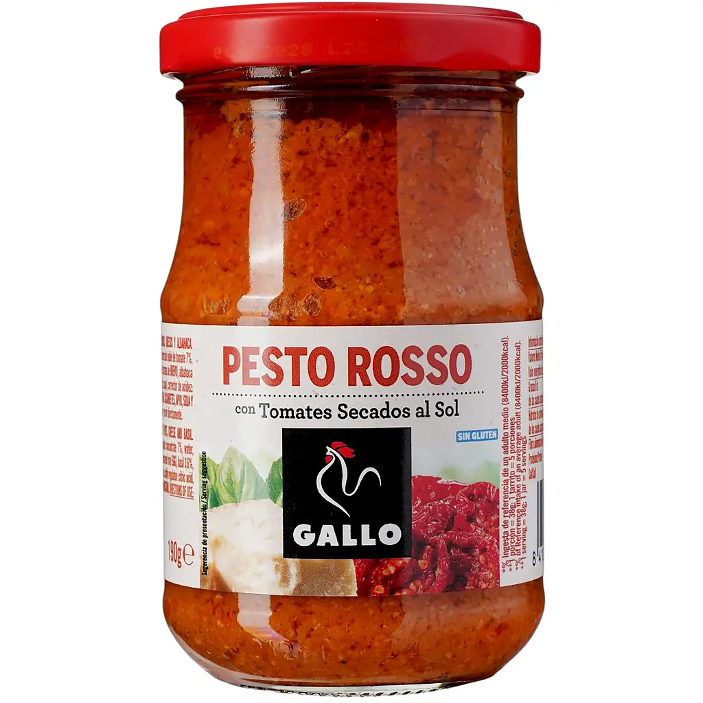 Соус Gallo Salsa Pesto Rosso з в'яленими томатами 190 г